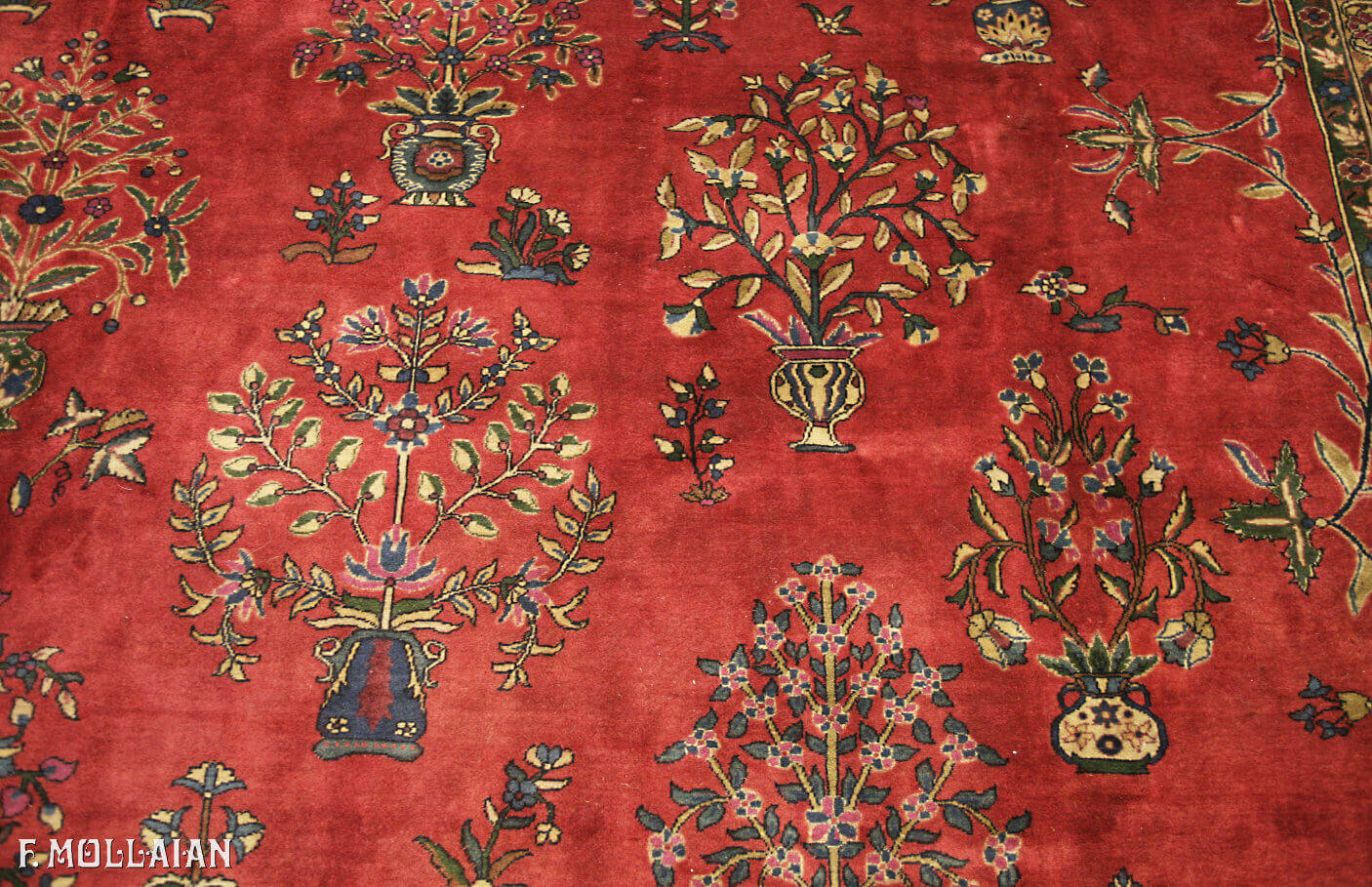 Teppich Persischer Antiker Kashan Manchester n°:12335250